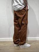 CALÇA CARGO MARROM (sarja premium)