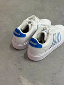 TÊNIS ADIDAS GRAND COURT 2.0 (BRANCO/AZUL)