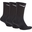 Meia Nike Cano Alto 3 Pares Preta