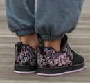 DC Court Graffik Black Pink Sabbath
