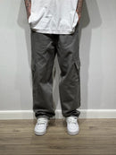CALÇA CARGO CINZA (sarja premium)