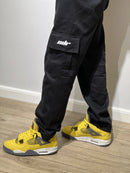 CALÇA CARGO PRETA (sarja premium)