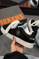 Tênis Stickers Premium Black Line White