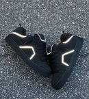 Tesla x Lokal Big Preto Nubuck Prata