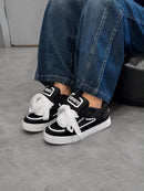Tenis Stickers Cali Black White